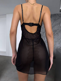 Black Petticoat with Shiny Elements
