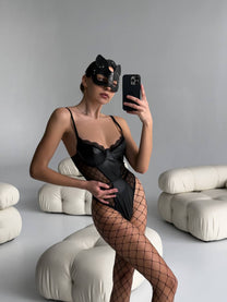 Leather Body with Mesh